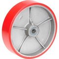 Casters Wheels & Industrial Handling GEC&#8482; 12" x 3" Polyurethane Wheel - Axle Size 1" CW-1230-PSRB